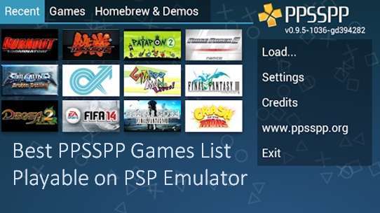 Ppsspp List Of Games For Android